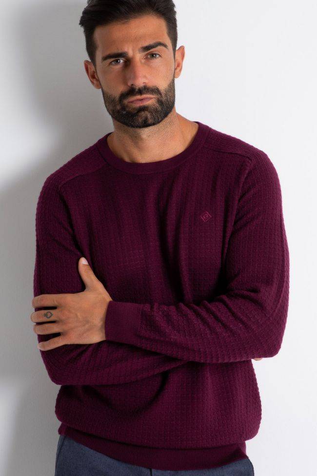 gant Strickwaren Herren Gant Rundhalsausschnitt Classic Einfarbig 100% Merinowolle