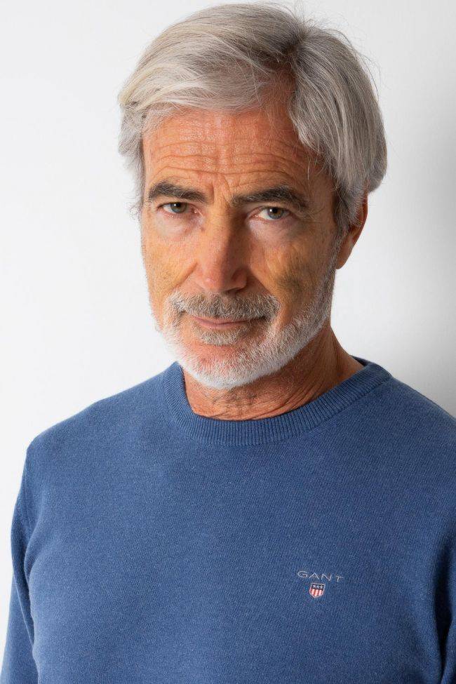 Gant Strickwaren Herren Gant Rundhalsausschnitt Classic Einfarbig 100% Wolle