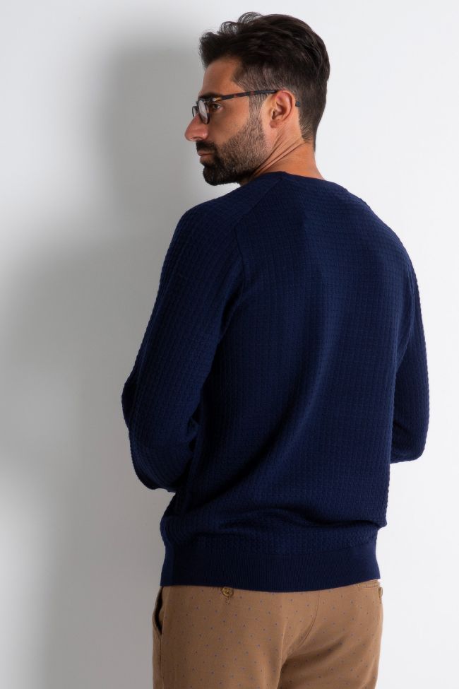 Gant Strickwaren Herren Gant Rundhalsausschnitt Classic Einfarbig 100% Merinowolle