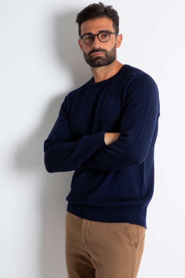 Gant Strickwaren Herren Gant Rundhalsausschnitt Classic Einfarbig 100% Merinowolle