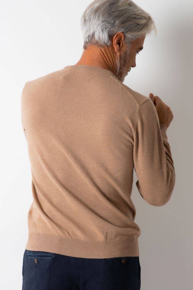 Gant Strickwaren Herren Gant Rundhalsausschnitt Classic Einfarbig 70% Wolle, 30% Kaschmir