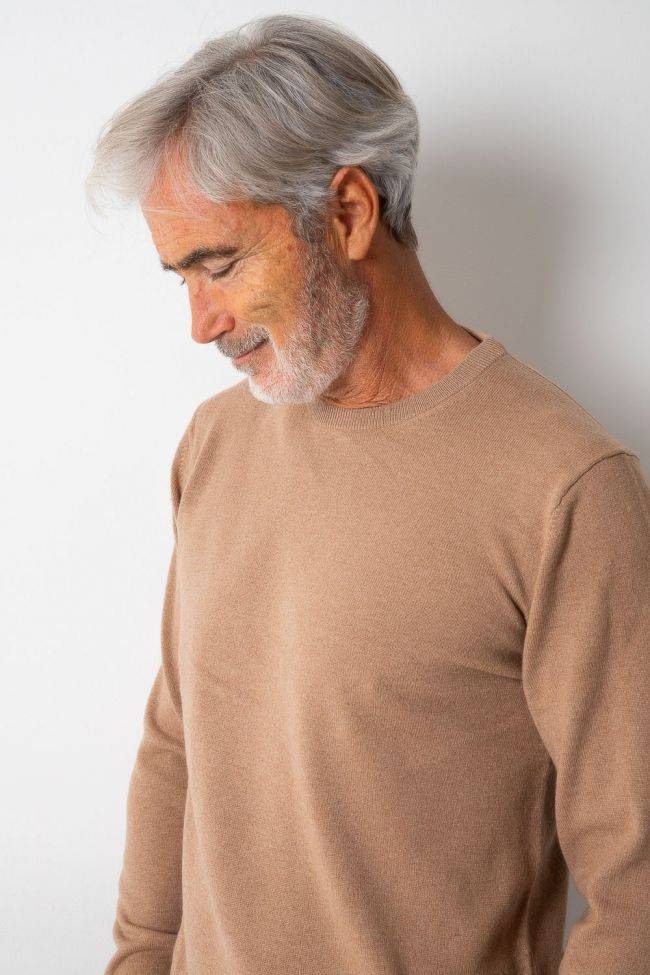 gant Strickwaren Herren Gant Rundhalsausschnitt Classic Einfarbig 70% Wolle, 30% Kaschmir