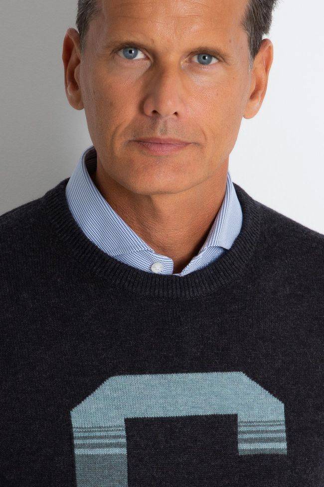 Gant Strickwaren Herren Gant Rundhalsausschnitt Classic Einfarbig 80% BW 20% WO