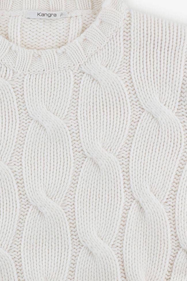 Kangra Strickwaren Herren Kangra Rundhalsausschnitt Regular Muster 100% Merinowolle Extrafine