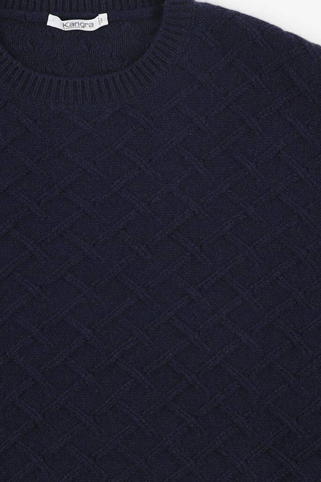 Kangra Strickwaren Herren Kangra Rundhalsausschnitt Regular Halb Unifarben 70% Wool 20% Silk 10% Cashmere