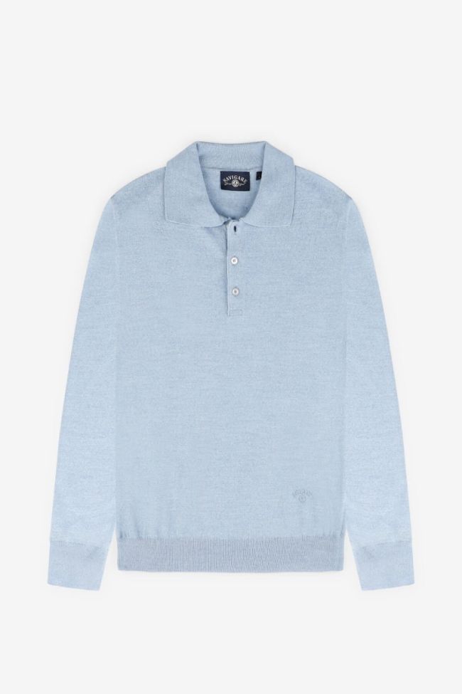 navigare Strickwaren Herren Navigare Polokragen Classic Einfarbig 100% Merinowolle Extrafine