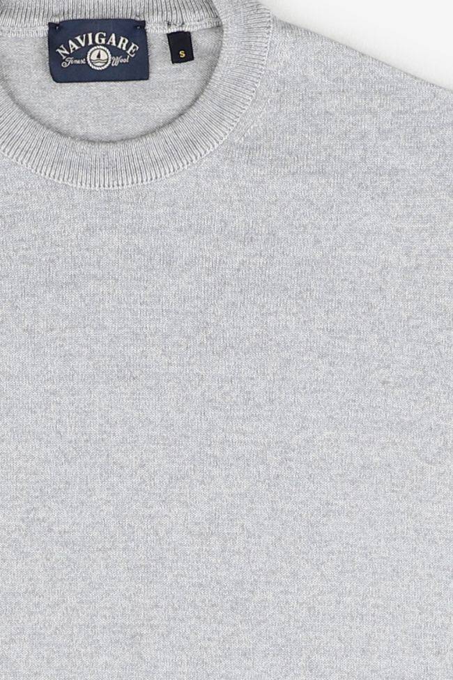Navigare Strickwaren Herren Navigare Rundhalsausschnitt Regular Einfarbig 55% Wolle, 45% Acryl