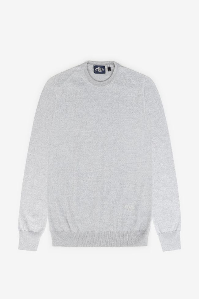 navigare Strickwaren Herren Navigare Rundhalsausschnitt Regular Einfarbig 55% Wolle, 45% Acryl