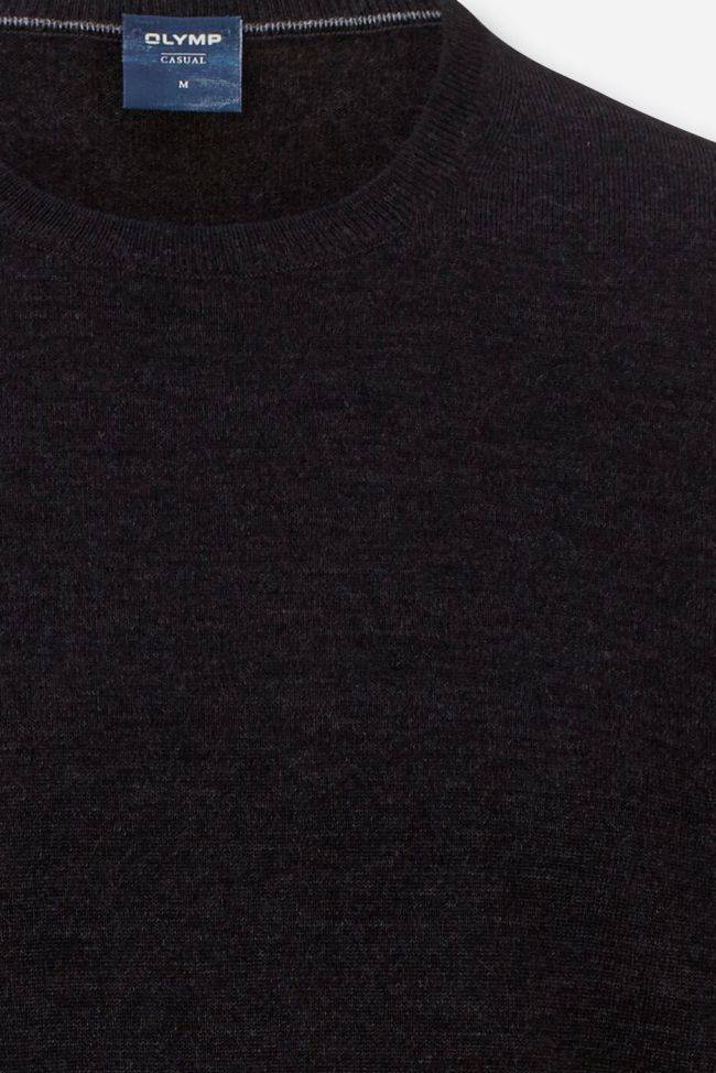 Olymp Strickwaren Herren Olymp Rundhalsausschnitt Classic Einfarbig