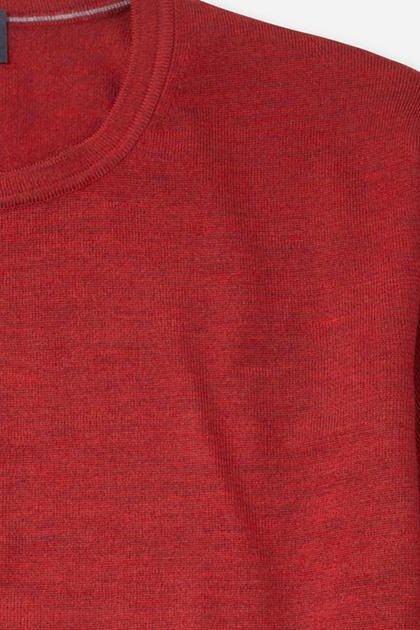 Olymp Strickwaren Herren Olymp Rundhalsausschnitt Classic Einfarbig