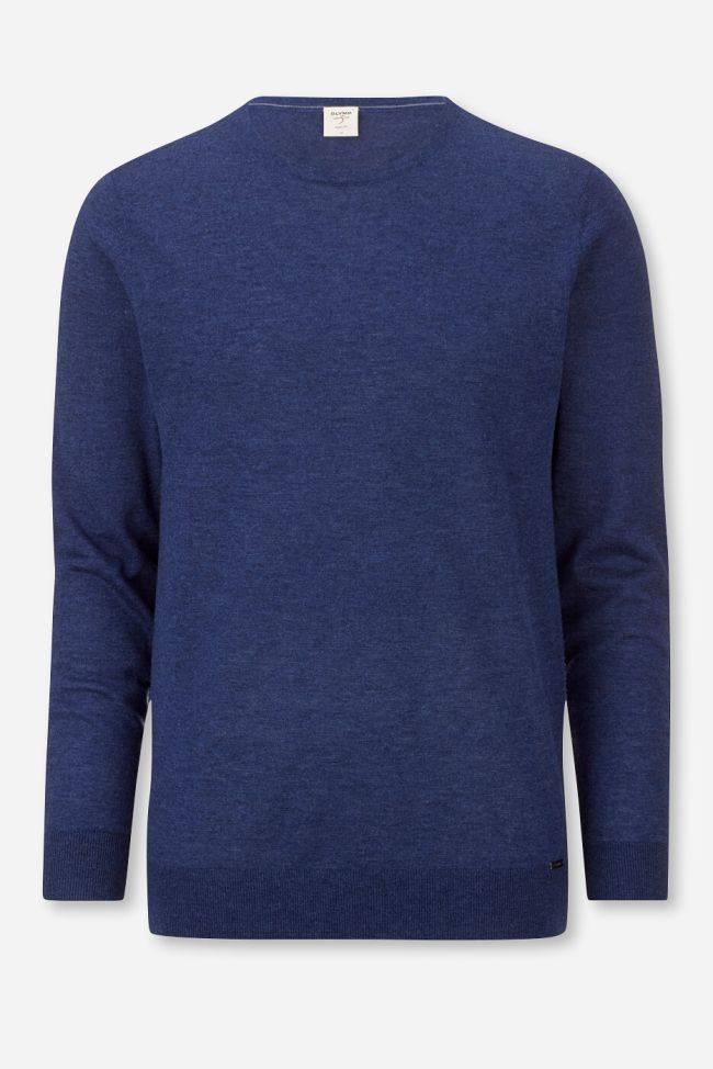 olymp Strickwaren Herren Olymp Rundhalsausschnitt Regular Einfarbig