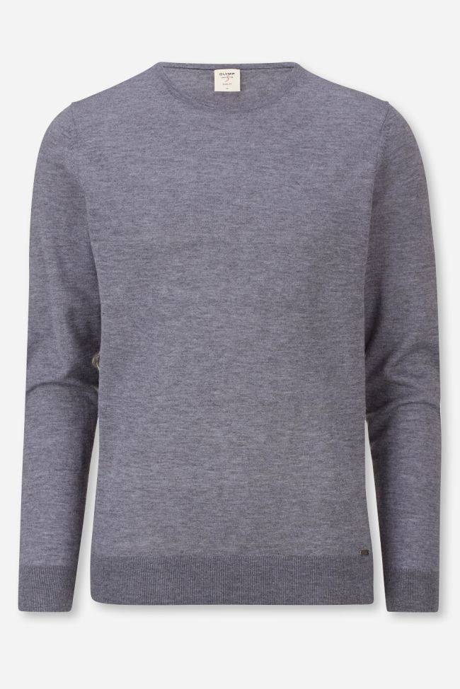 olymp Strickwaren Herren Olymp Rundhalsausschnitt Regular Einfarbig