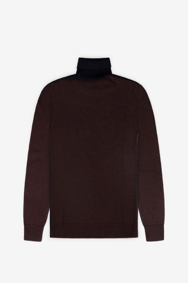 Primo Emporio Strickwaren Herren Primo Emporio Hoher Kragen Slim Einfarbig 50% Wolle, 50% Acryl