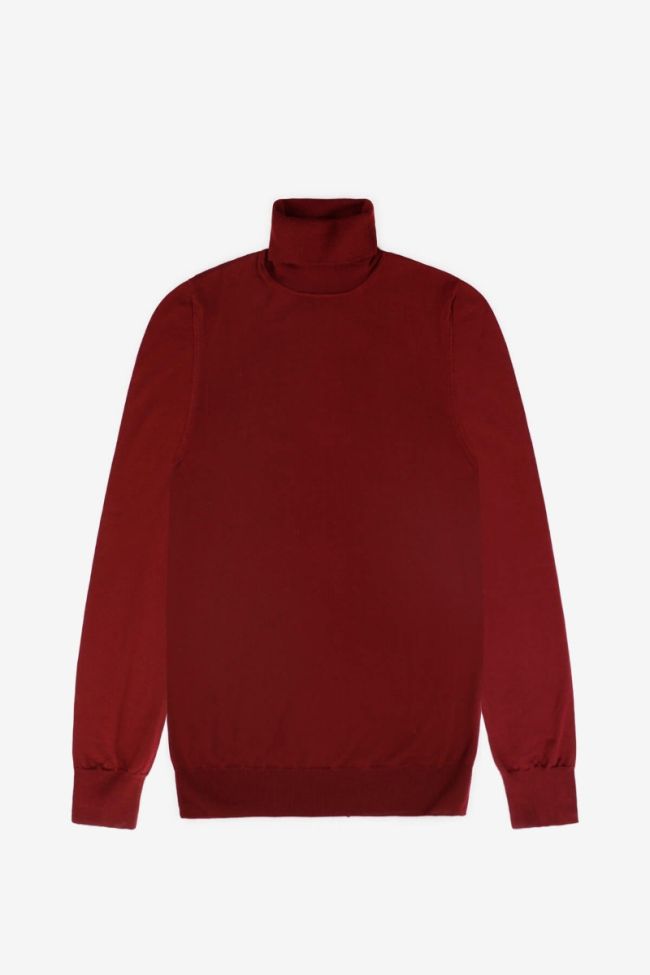 primo emporio Strickwaren Herren Primo Emporio hoher Kragen Slim Einfarbig 100% Wolle