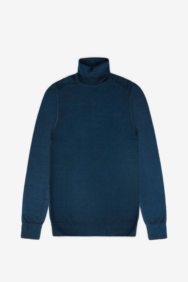 primo emporio Strickwaren Herren Primo Emporio hoher Kragen Slim Einfarbig 100% Wolle