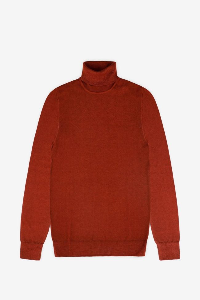 primo emporio Strickwaren Herren Primo Emporio hoher Kragen Slim Einfarbig 100% Merinowolle Extrafine