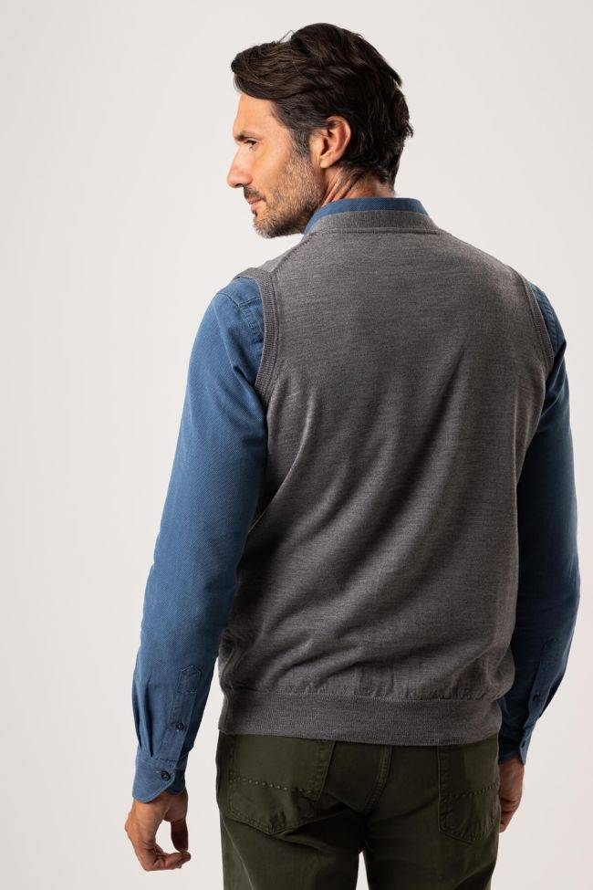 Privati Firenze Strickwaren Herren Privati Firenze Cardigan Slim Einfarbig 100% Merinowolle