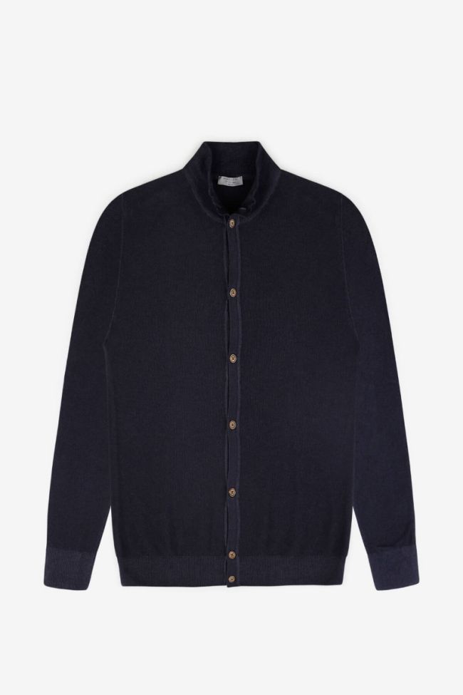 privati firenze Strickwaren Herren Privati Firenze Cardigan Slim Einfarbig 100% Merinowolle