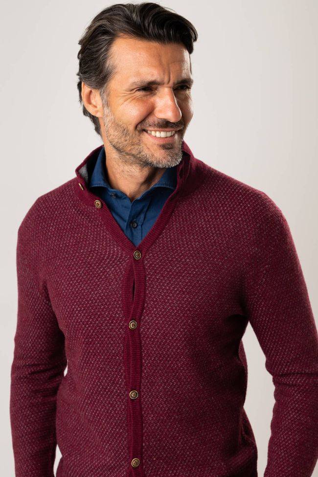 Privati Firenze Strickwaren Herren Privati Firenze Cardigan Slim Einfarbig 50% Wool 20% Pa 20%vi 10% Cashmere