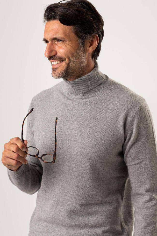 Privati Firenze Strickwaren Herren Privati Firenze Hoher Kragen Slim Einfarbig 100% Kaschmir