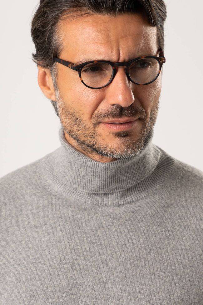 Privati Firenze Strickwaren Herren Privati Firenze Hoher Kragen Slim Einfarbig 100% Kaschmir