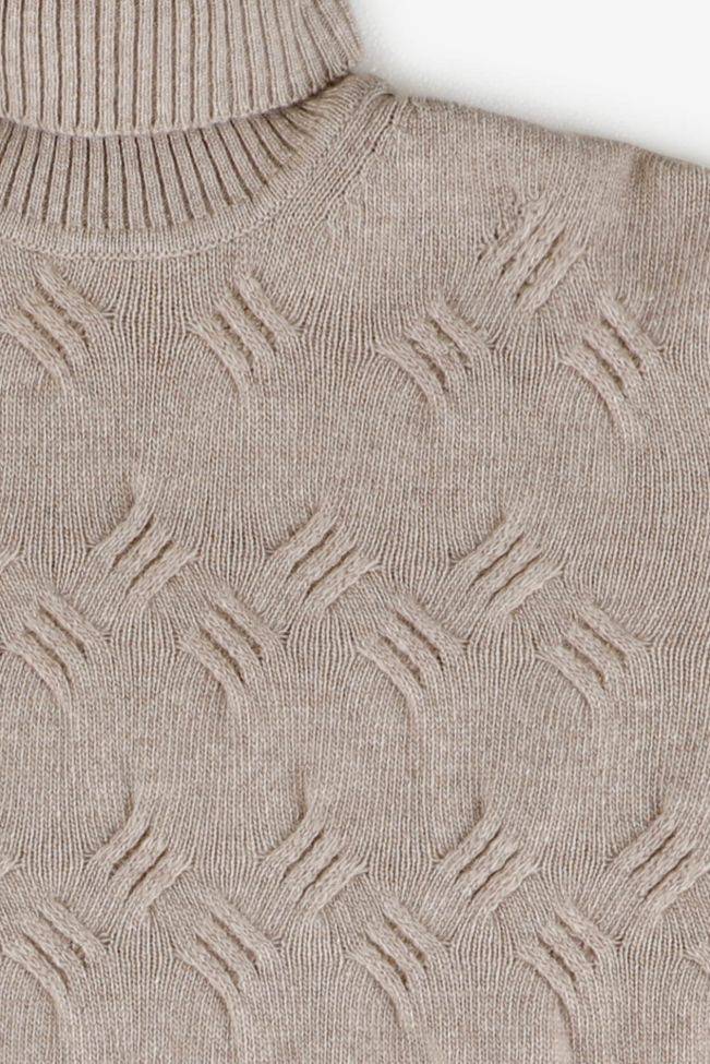 Privati Firenze Strickwaren Herren Privati Firenze Hoher Kragen Slim Muster 90% Wolle 10% Kaschmir