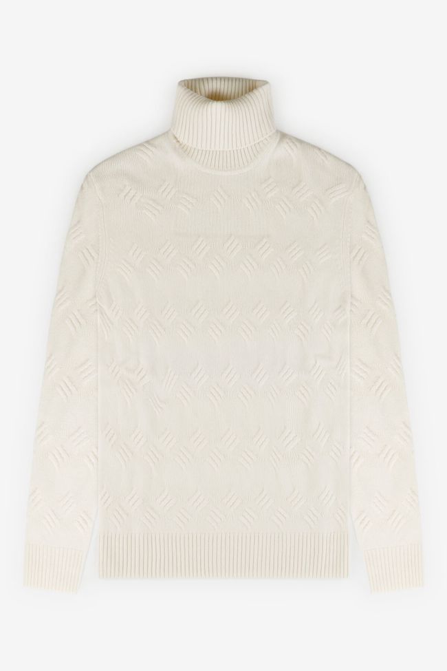 privati firenze Strickwaren Herren Privati Firenze hoher Kragen Slim Muster 90% wolle 10% Kaschmir