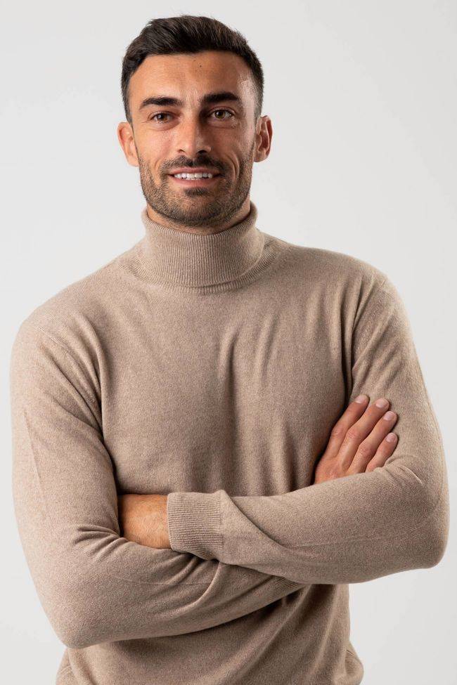 Privati Firenze Strickwaren Herren Privati Firenze Hoher Kragen Slim Einfarbig 100% Kaschmir