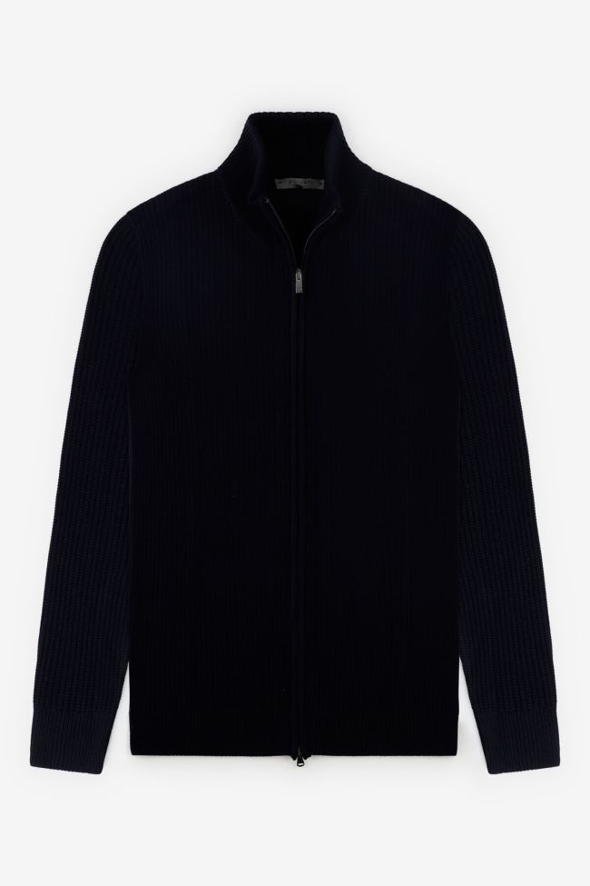 privati firenze Strickwaren Herren Privati Firenze Reißverschluss Regular Einfarbig 50% Wolle, 50% Acryl