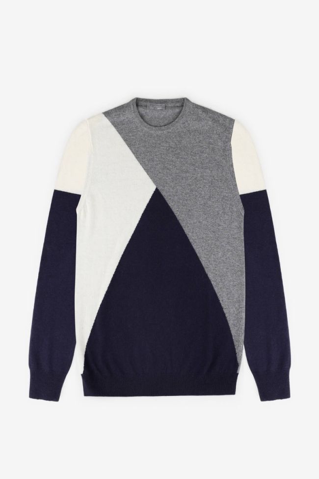 Privati Firenze Strickwaren Herren Privati Firenze Rundhalsausschnitt Regular Muster 90% Wolle 10% Kaschmir