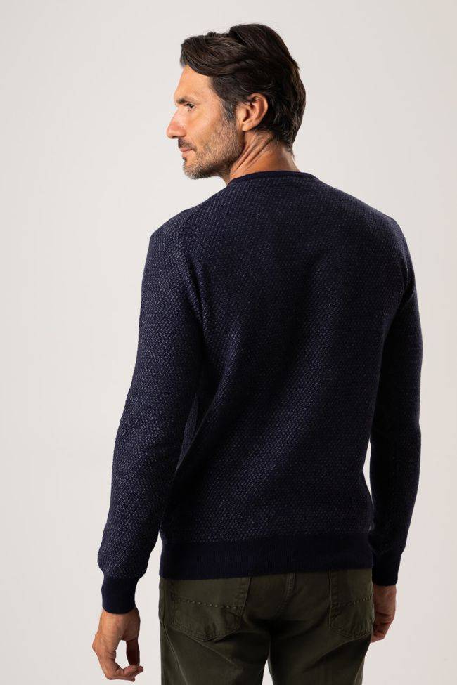 Privati Firenze Strickwaren Herren Privati Firenze Rundhalsausschnitt Slim Einfarbig 50% Wool 20% Pa 20%vi 10% Cashmere