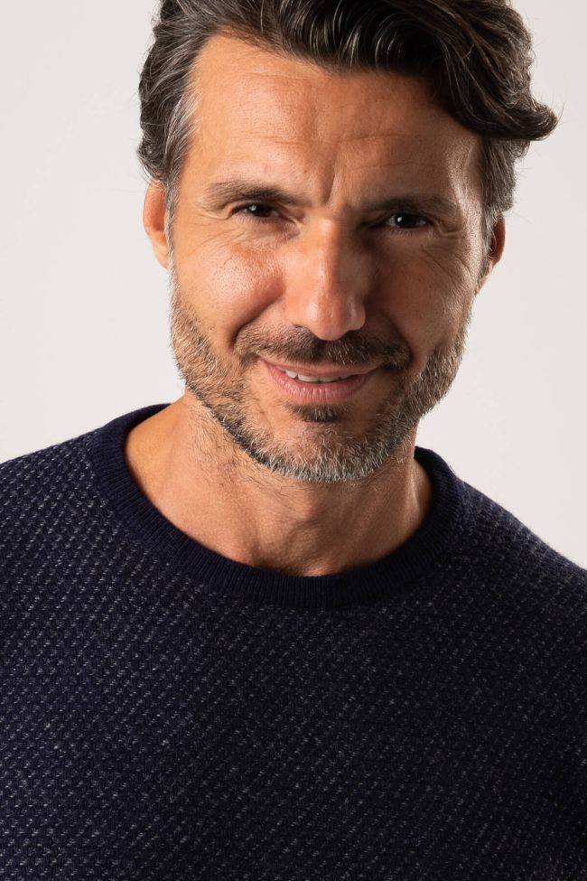 Privati Firenze Strickwaren Herren Privati Firenze Rundhalsausschnitt Slim Einfarbig 50% Wool 20% Pa 20%vi 10% Cashmere