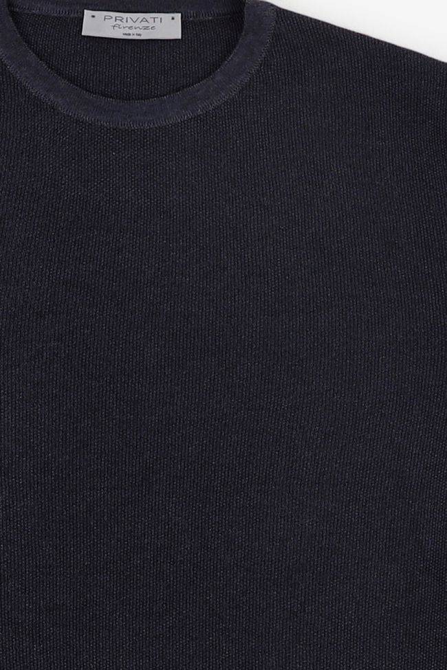 privati firenze Strickwaren Herren Privati Firenze Rundhalsausschnitt Regular Einfarbig 100% Merinowolle