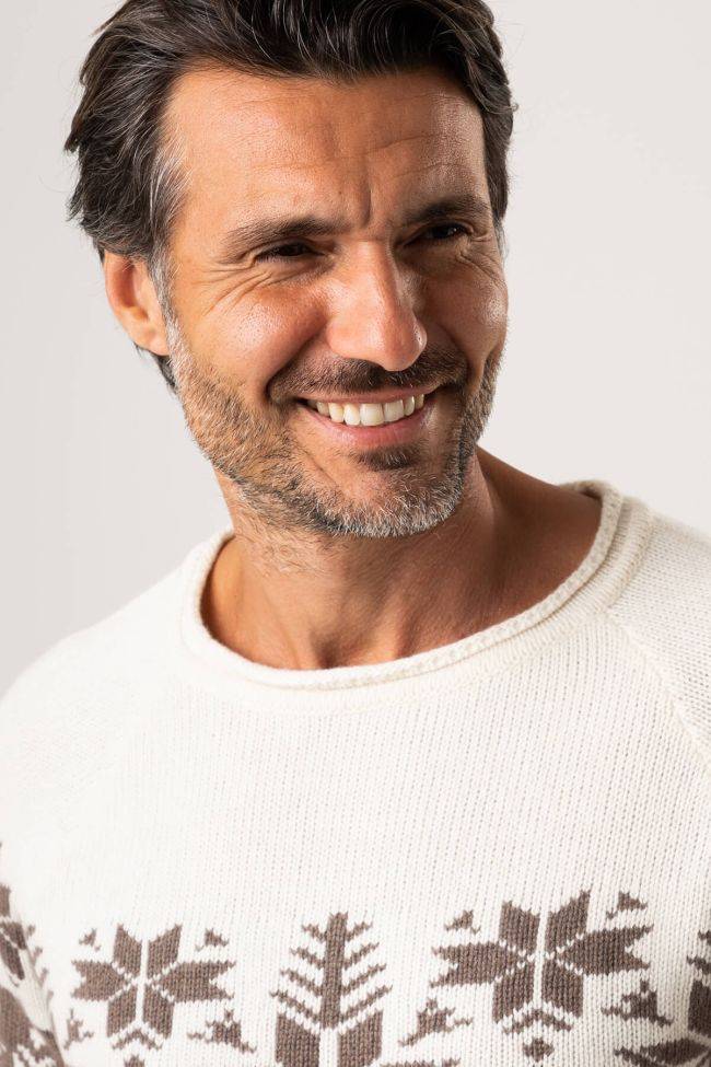 Privati Firenze Strickwaren Herren Privati Firenze Rundhalsausschnitt Slim Muster 50% Wool 20% Pa 20%vi 10% Cashmere