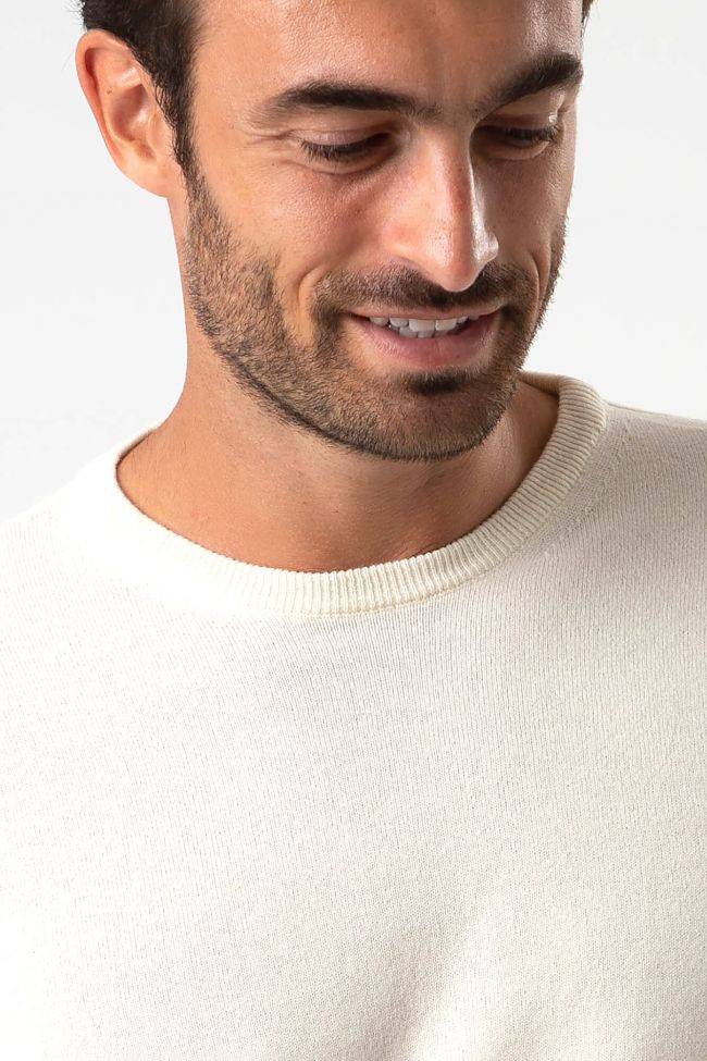 Privati Firenze Strickwaren Herren Privati Firenze Rundhalsausschnitt Slim Einfarbig 90% Wolle 10% Kaschmir