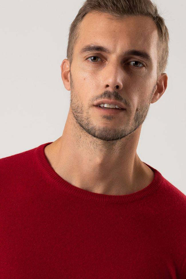 Privati Firenze Strickwaren Herren Privati Firenze Rundhalsausschnitt Slim Einfarbig 100% Kaschmir