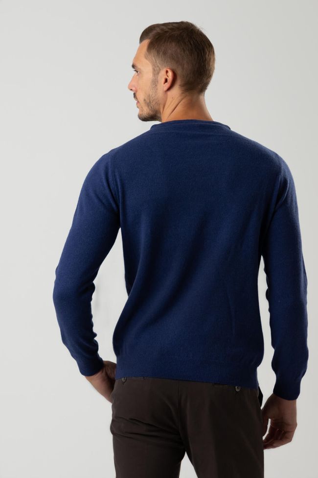 Privati Firenze Strickwaren Herren Privati Firenze Rundhalsausschnitt Slim Einfarbig 100% Kaschmir