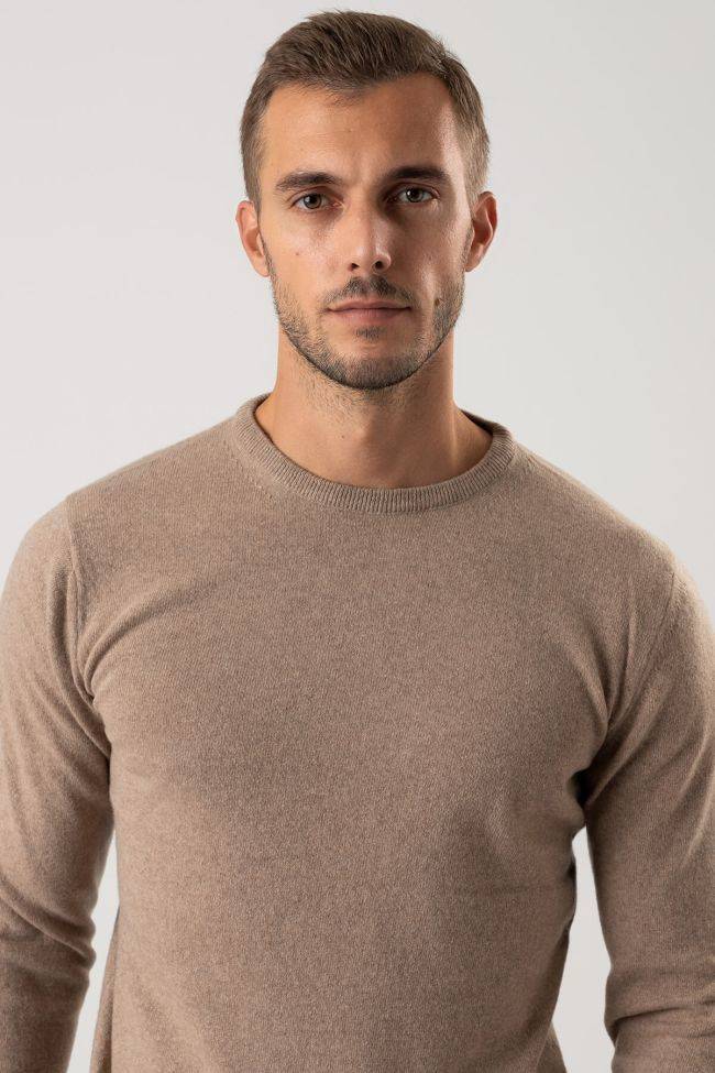 Privati Firenze Strickwaren Herren Privati Firenze Rundhalsausschnitt Slim Einfarbig 100% Kaschmir