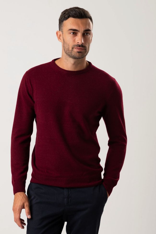 privati firenze Strickwaren Herren Privati Firenze Rundhalsausschnitt Slim Einfarbig 100% Kaschmir