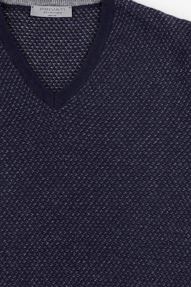 Privati Firenze Strickwaren Herren Privati Firenze V-Ausschnitt Regular Halb Unifarben 50% Wool 20% Pa 20%vi 10% Cashmere