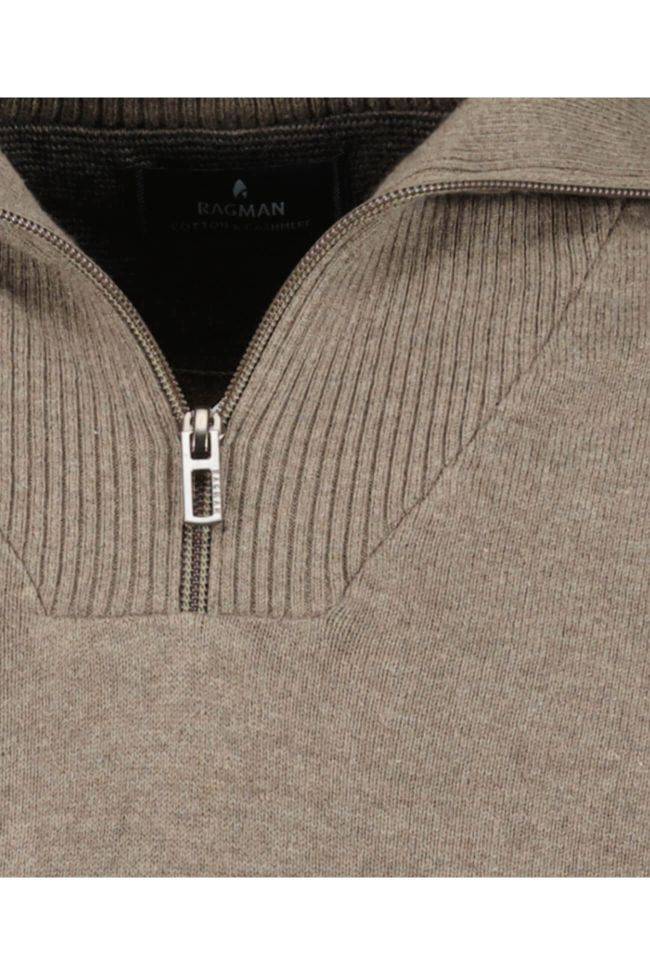 Ragman Strickwaren Herren Ragman Hoher Kragen Classic