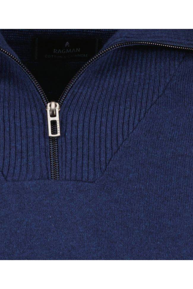 Ragman Strickwaren Herren Ragman Hoher Kragen Classic