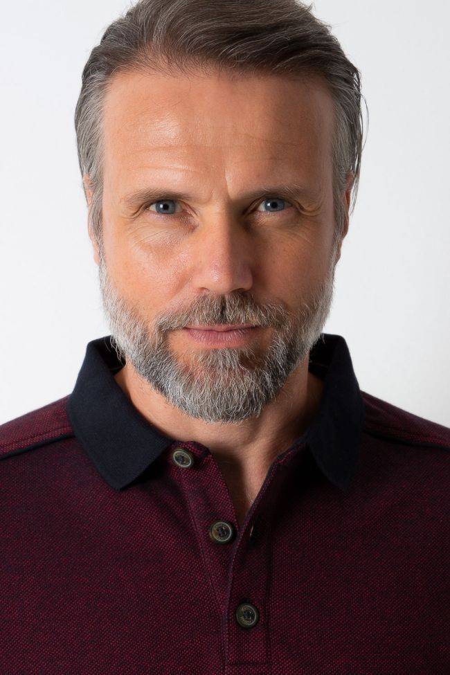 Ragman Strickwaren Herren Ragman Polokragen Classic Einfarbig 100% Winter Cotton