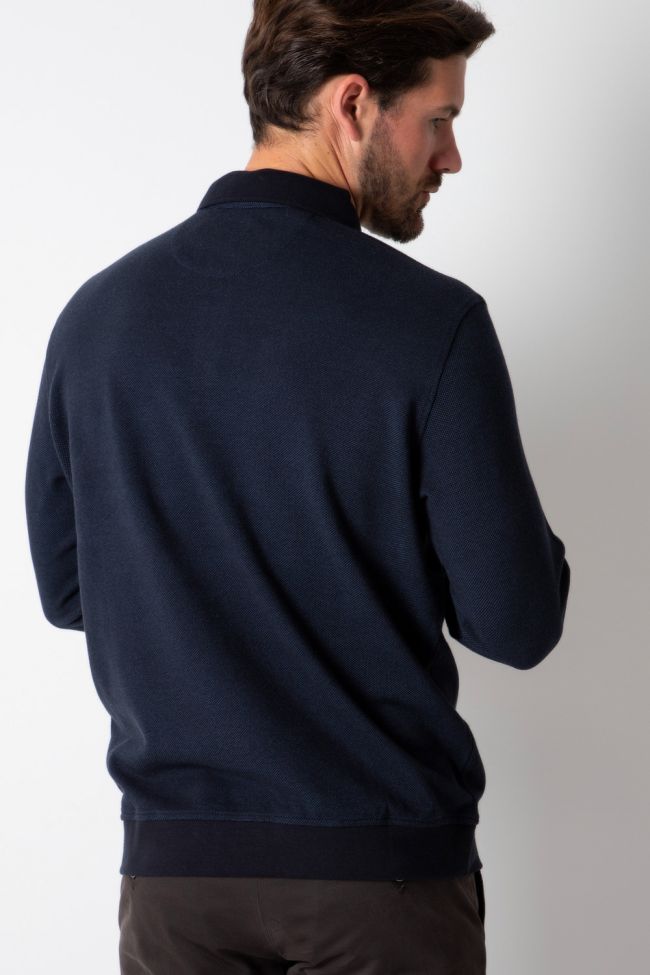 Ragman Strickwaren Herren Ragman Polokragen Classic Einfarbig 100% Winter Cotton