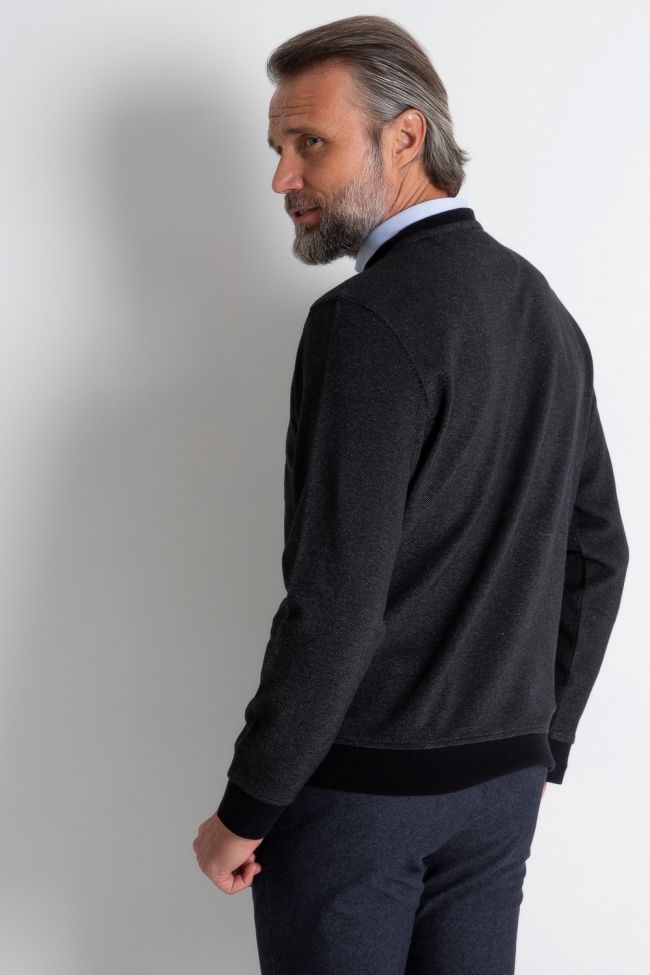 Ragman Strickwaren Herren Ragman Rundhalsausschnitt Classic Einfarbig 100% Winter Cotton