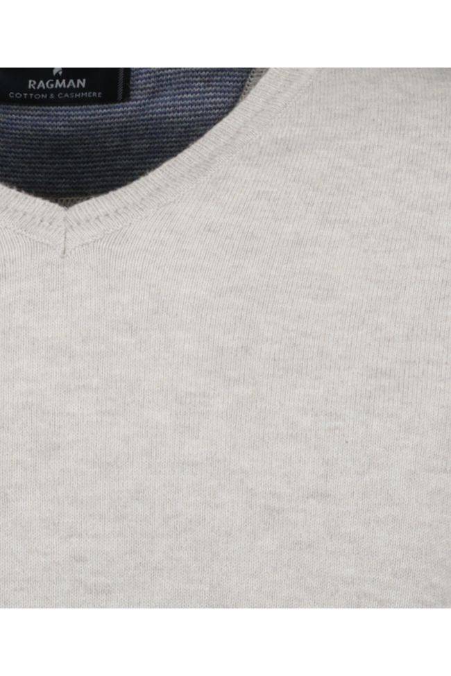 Ragman Strickwaren Herren Ragman V-Ausschnitt Classic