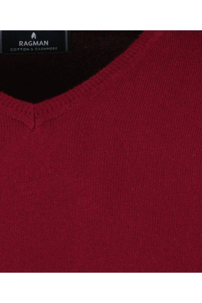 Ragman Strickwaren Herren Ragman V-Ausschnitt Classic