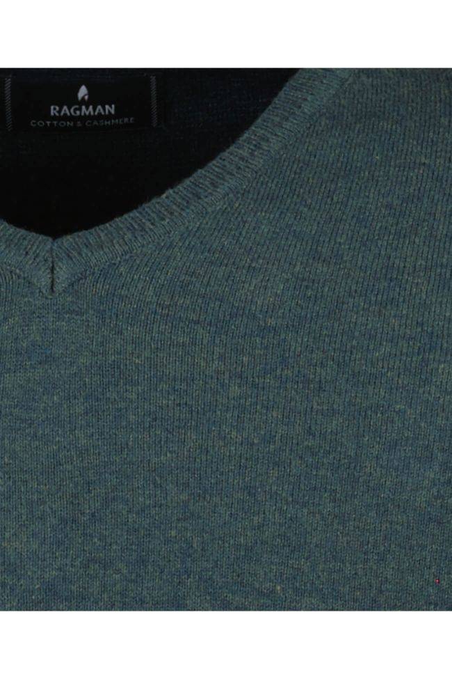 Ragman Strickwaren Herren Ragman V-Ausschnitt Classic