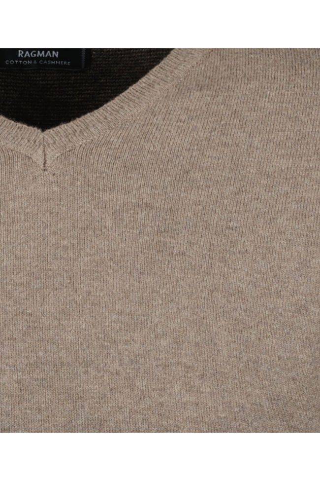 Ragman Strickwaren Herren Ragman V-Ausschnitt Classic