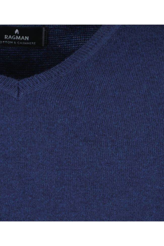 Ragman Strickwaren Herren Ragman V-Ausschnitt Classic